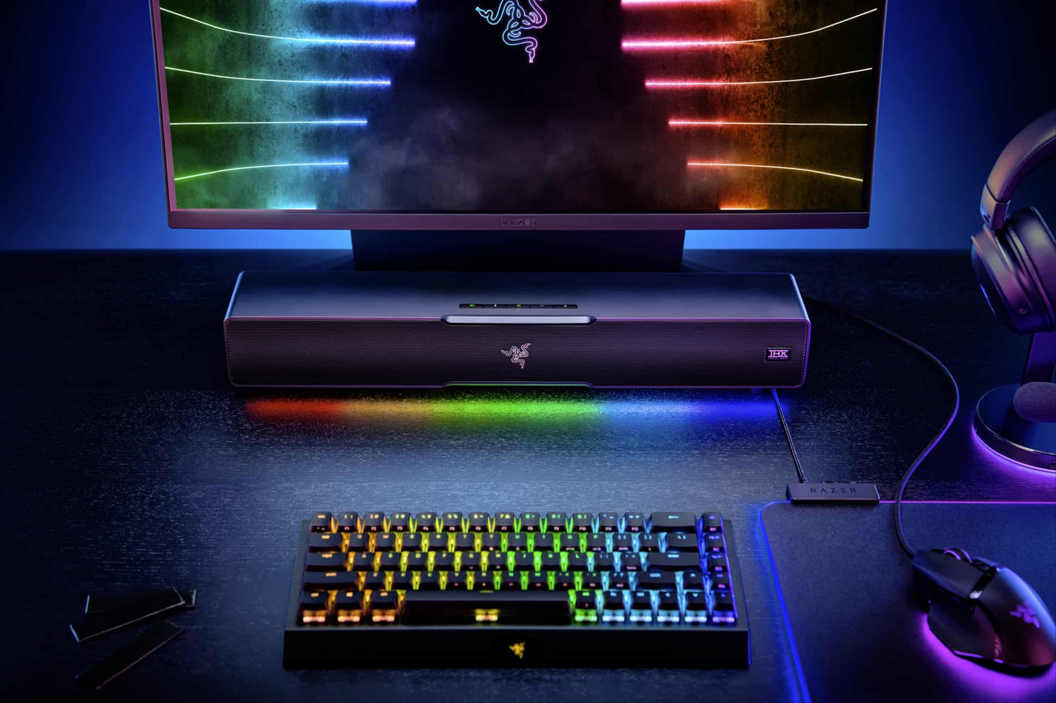 Razer released a new PC soundbar, the Leviathan V2