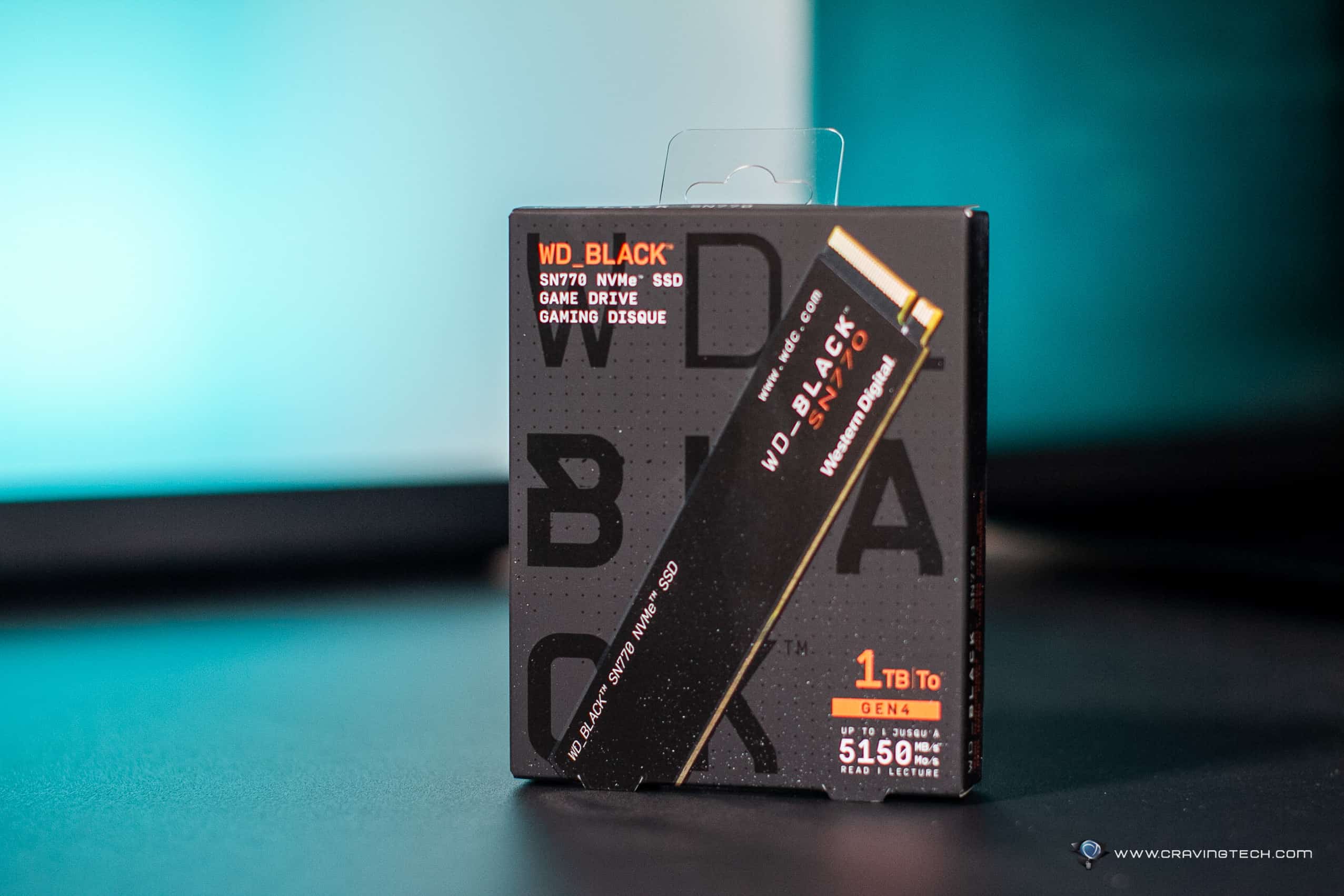 WD Black SN770 NVMe SSD Review