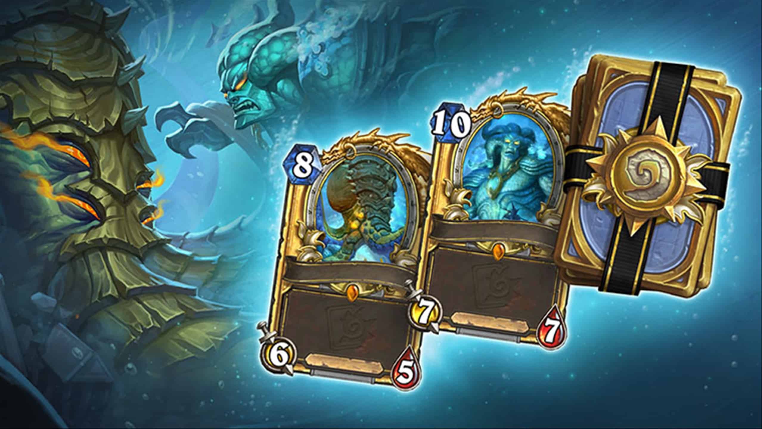 Hearthstone’s Throne of the Tides adds 35 new cards into the latest Voyage to the Sunken City expansion