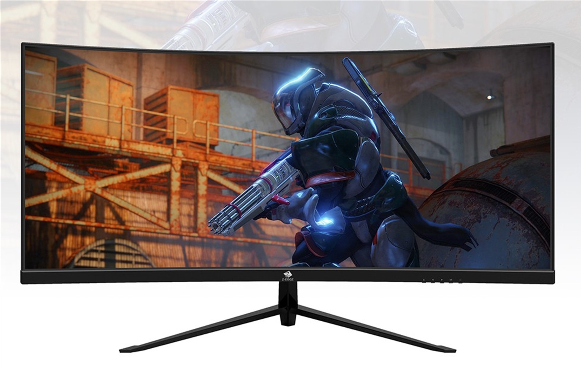 This widely, curved 30-inch gaming monitor has 200Hz refresh rate