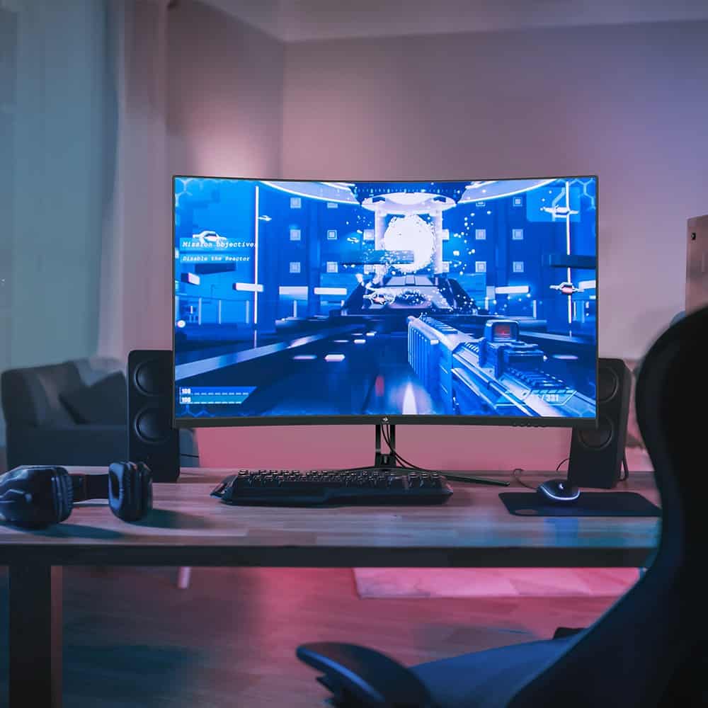 Use our coupon code to get more than a $100 discount on this 32″ Curved LED Gaming Monitor