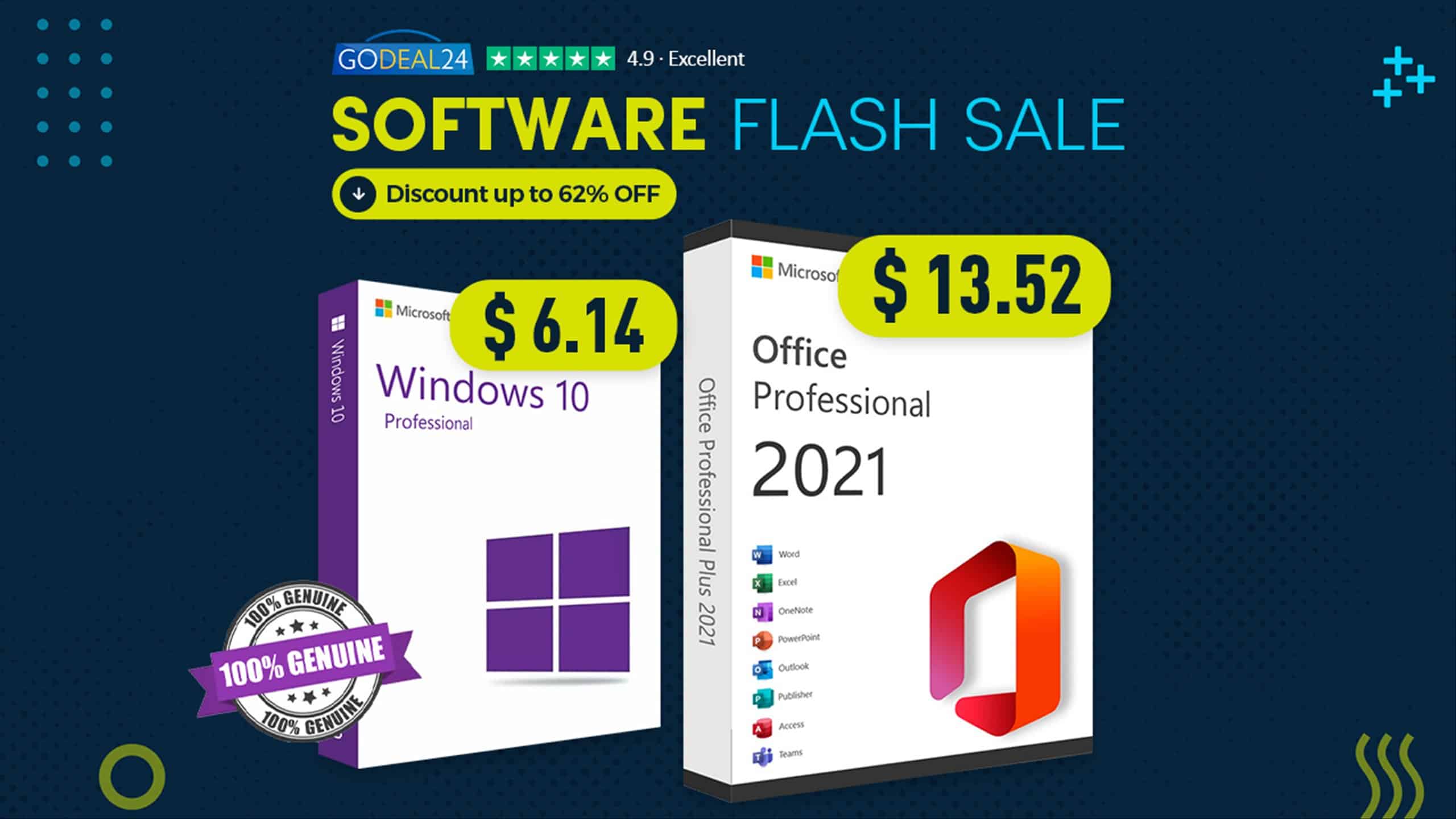 <a></a><a><strong>Genuine Windows 10 Pro Starts from $6.14! Discount up to 62% off at Godeal24’s Software Sale</strong></a>