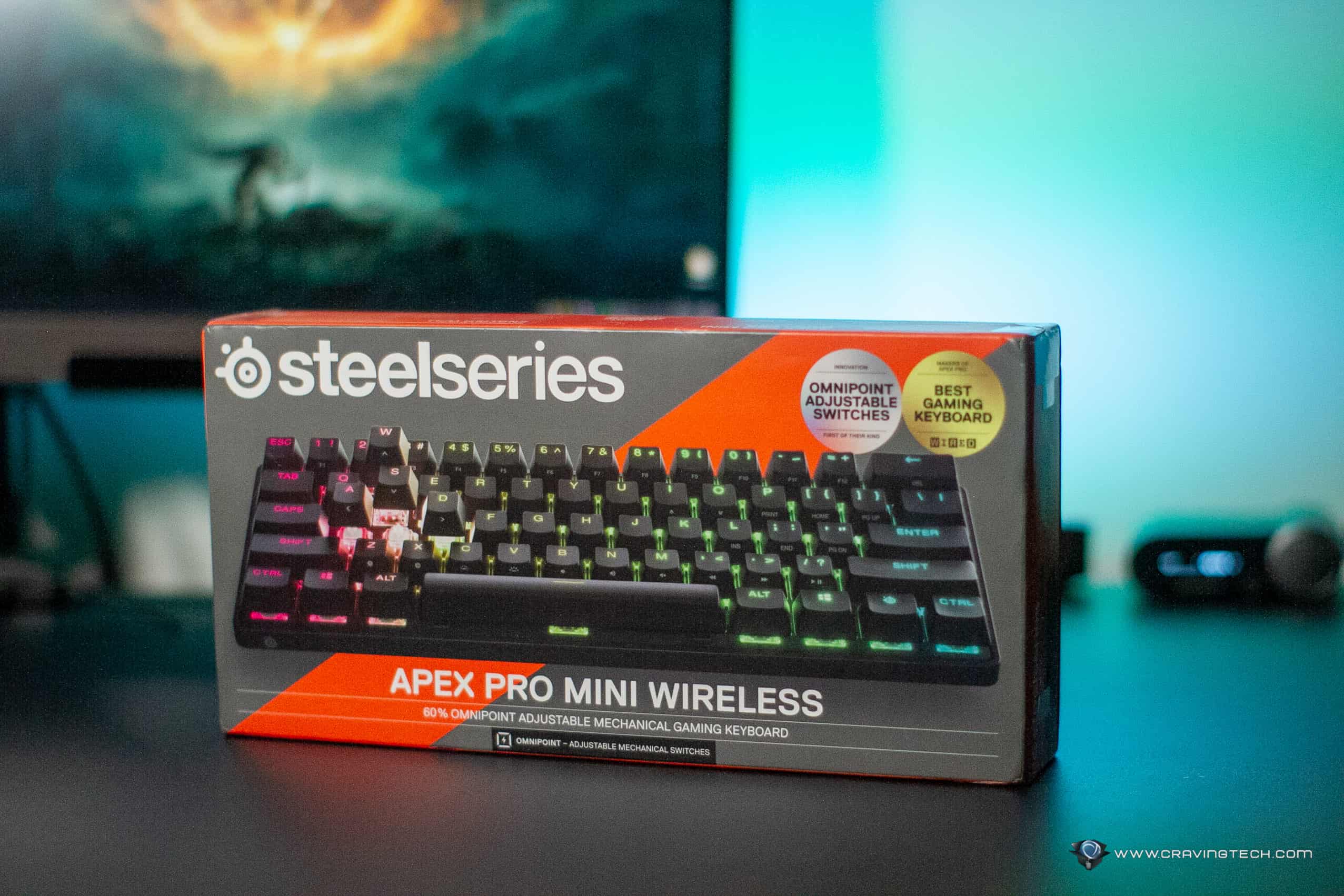 SteelSeries Apex 9 MINI, Unboxing, Typing Sound