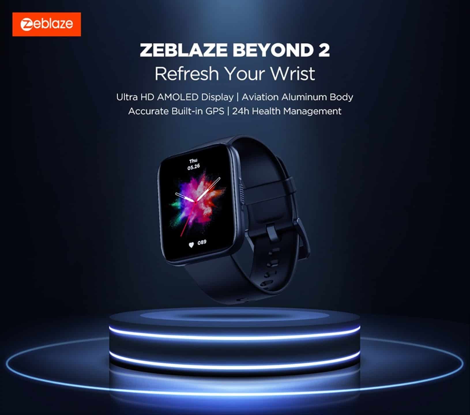 Zeblaze-Beyond-2-GPS-Smartwatch-1-78-AMOLED-Screen-Black-508675-0