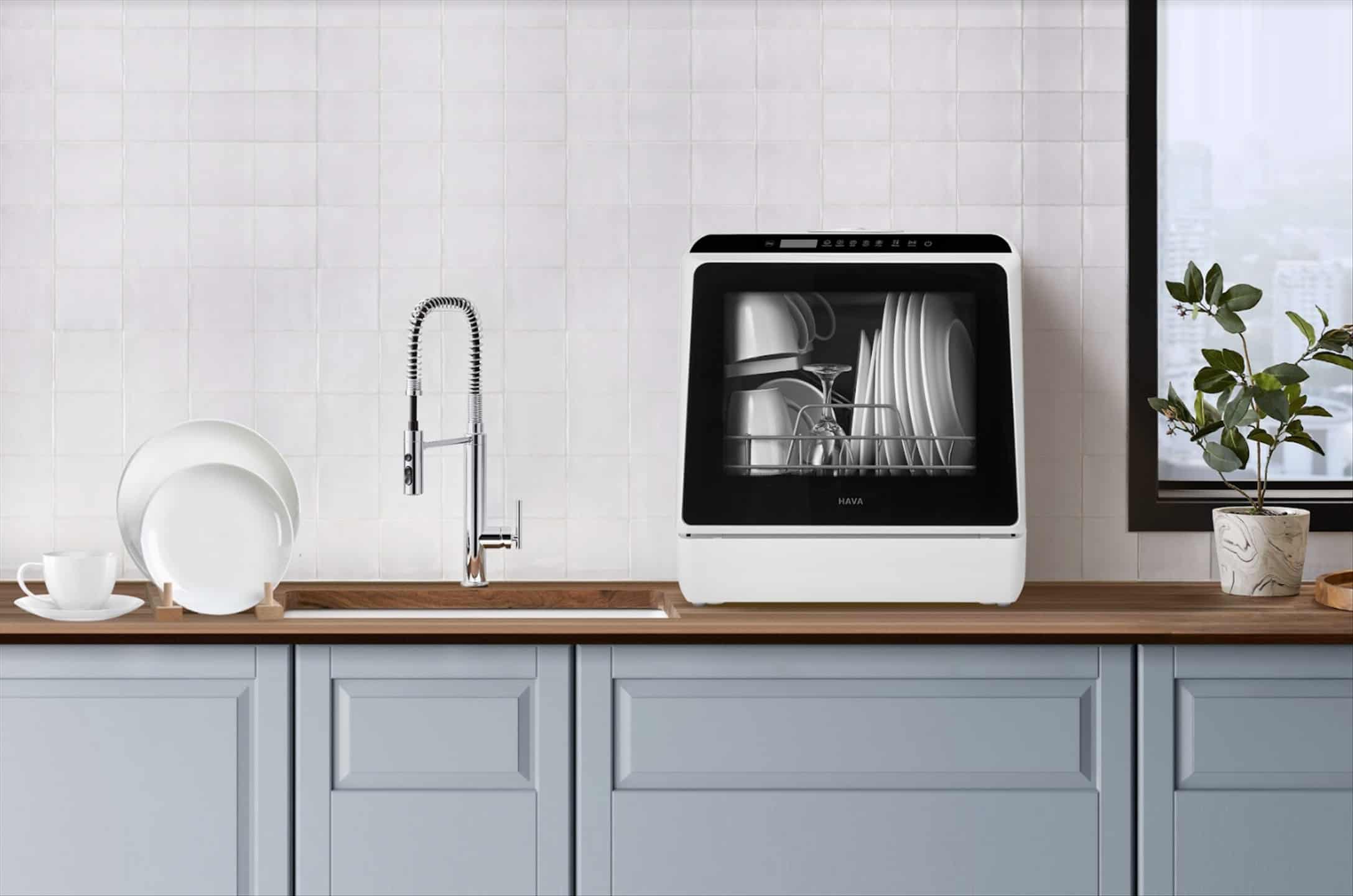 Is this the smallest dishwasher ever? It’s also compact and portable!