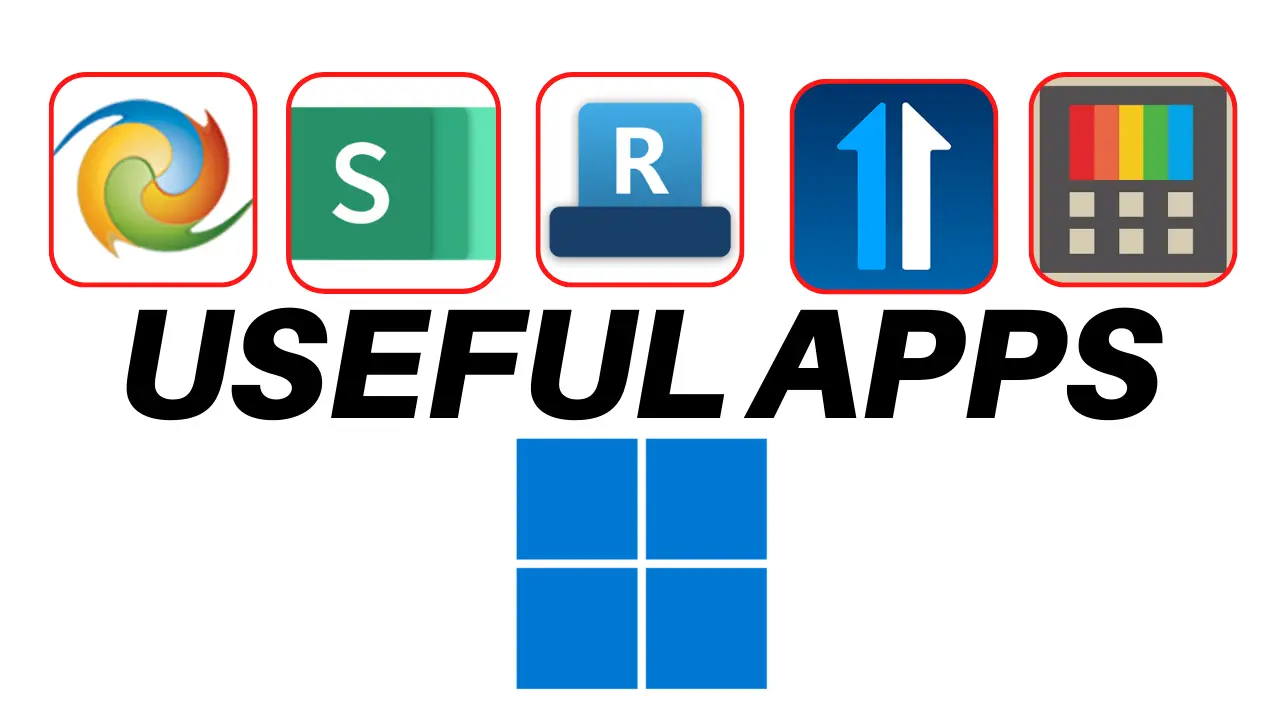 5-Useful-Apps Windows 11
