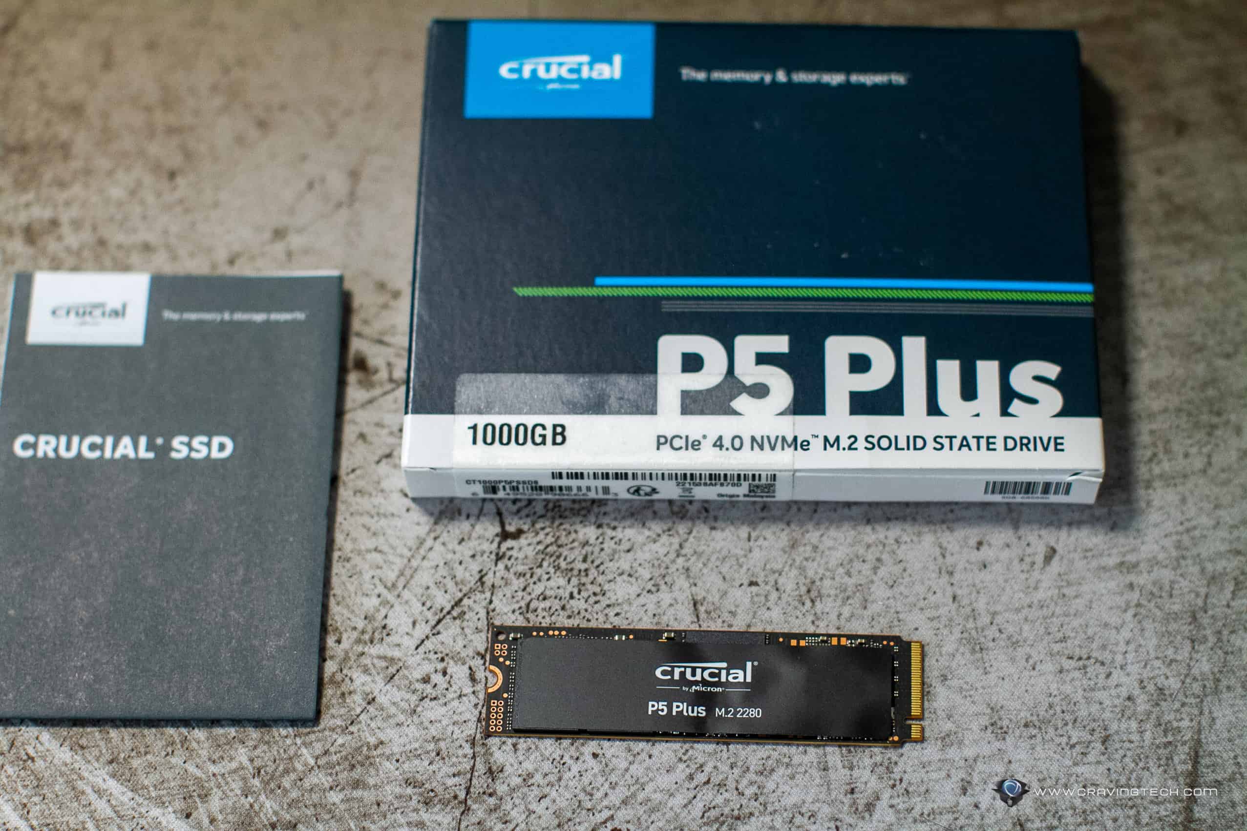 Crucial P5 500GB NVMe M.2 SSD Review