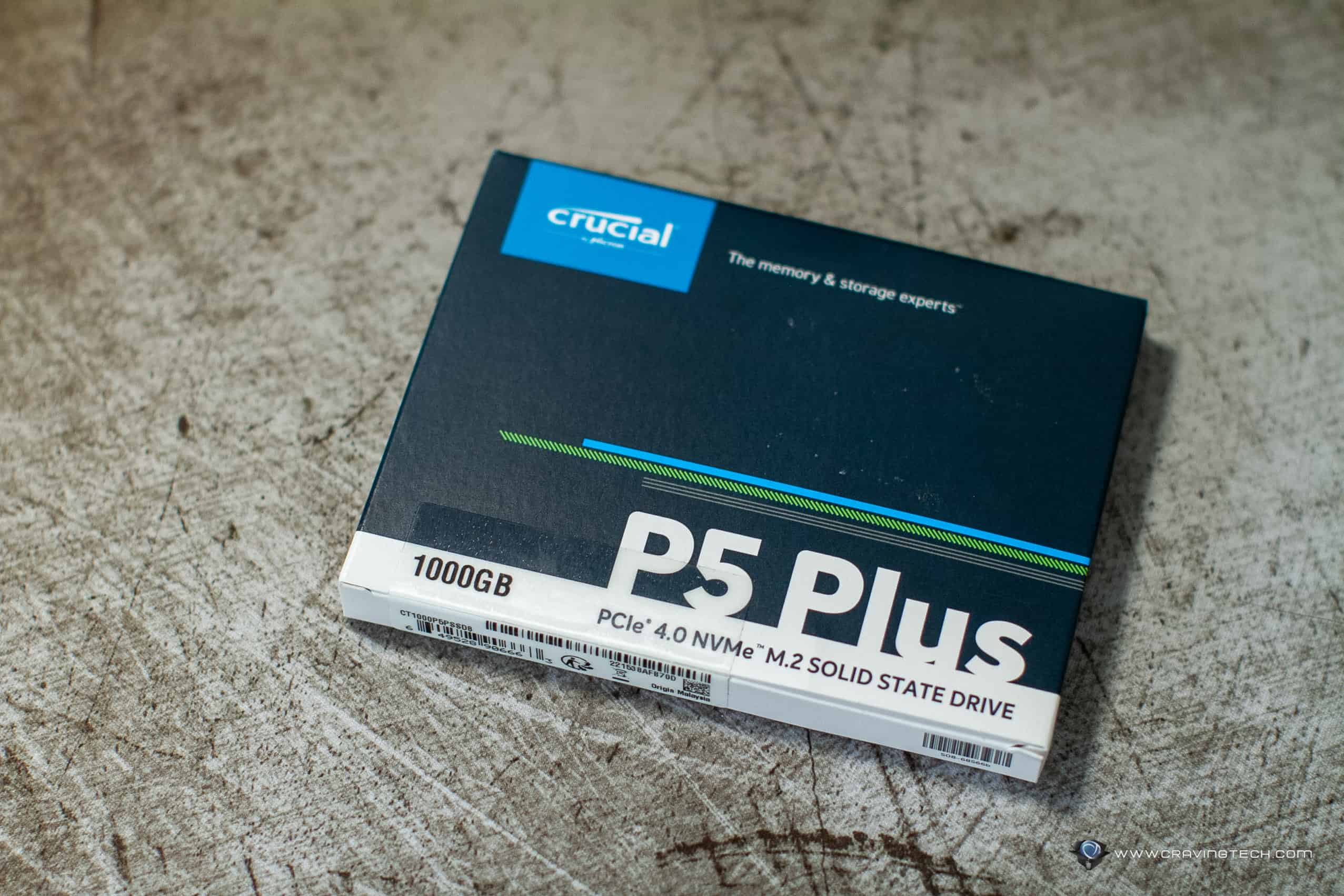 Crucial P5 1 TB M.2 NVMe SSD Review