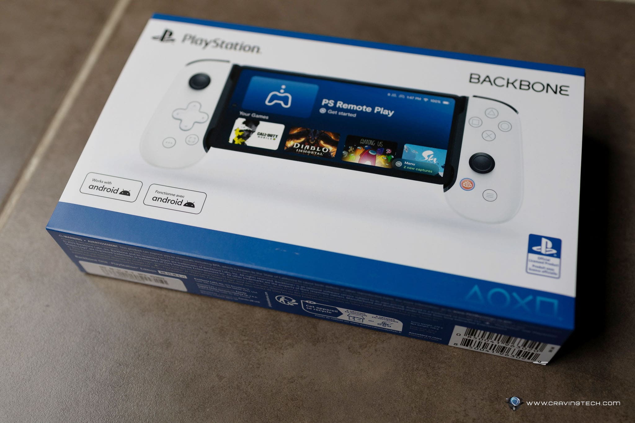 Backbone One - PlayStation Edition for Android launched