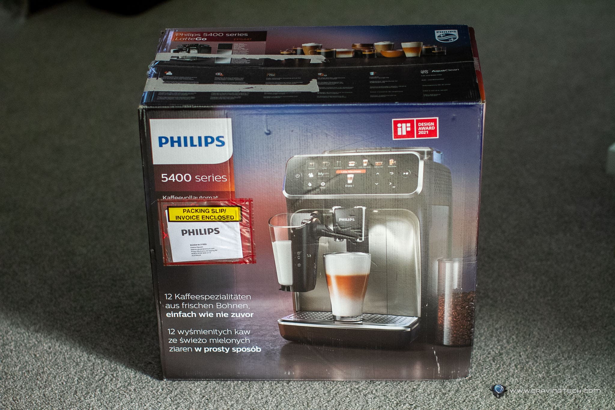 Philips 5400 Coffee Machine Review