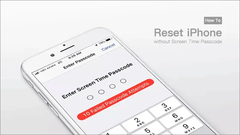 how-to-reset-iPhone-without-screen-time-passcode