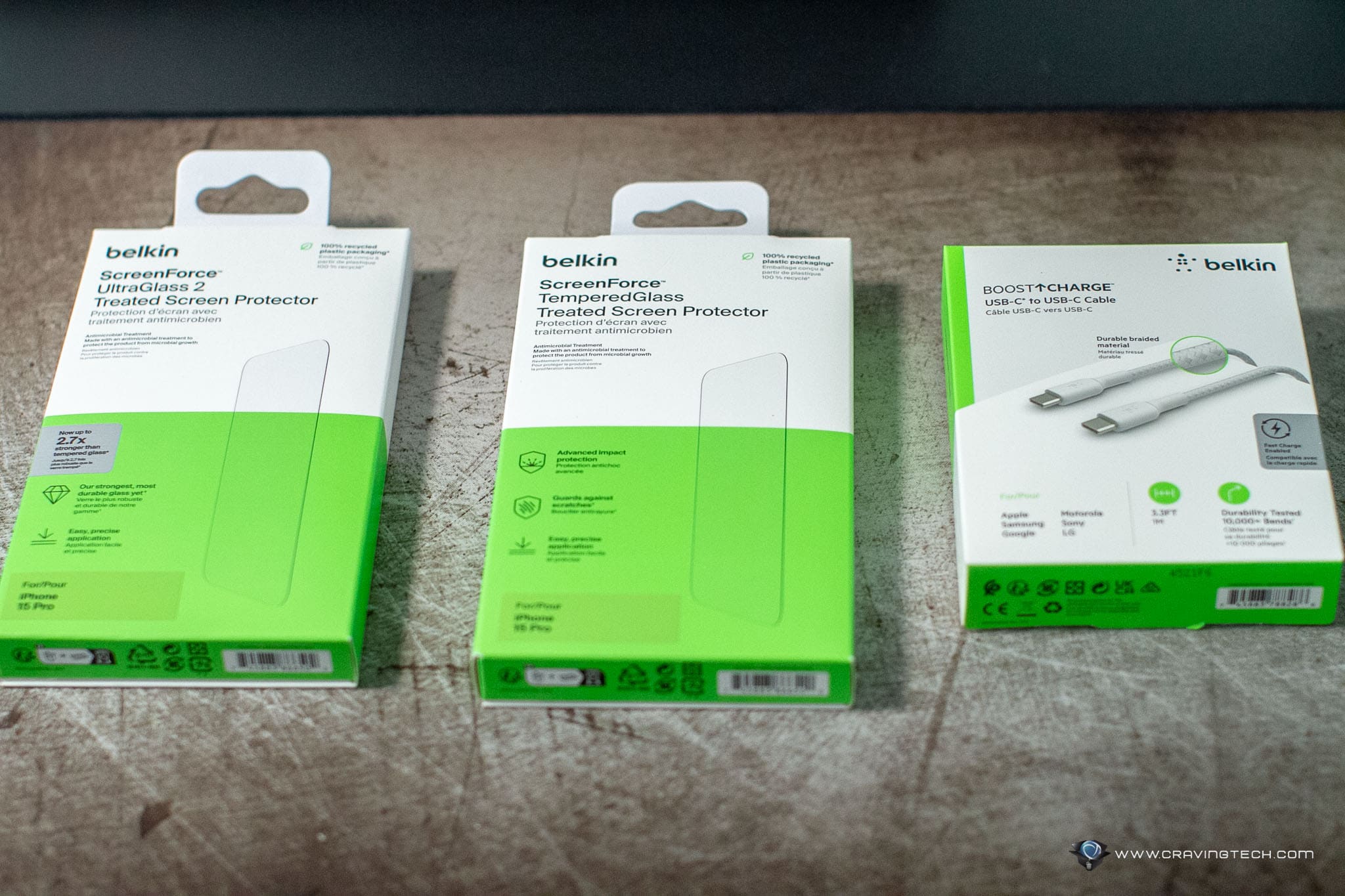 Protect the screen of your iPhone 15 with these Belkin screen protectors