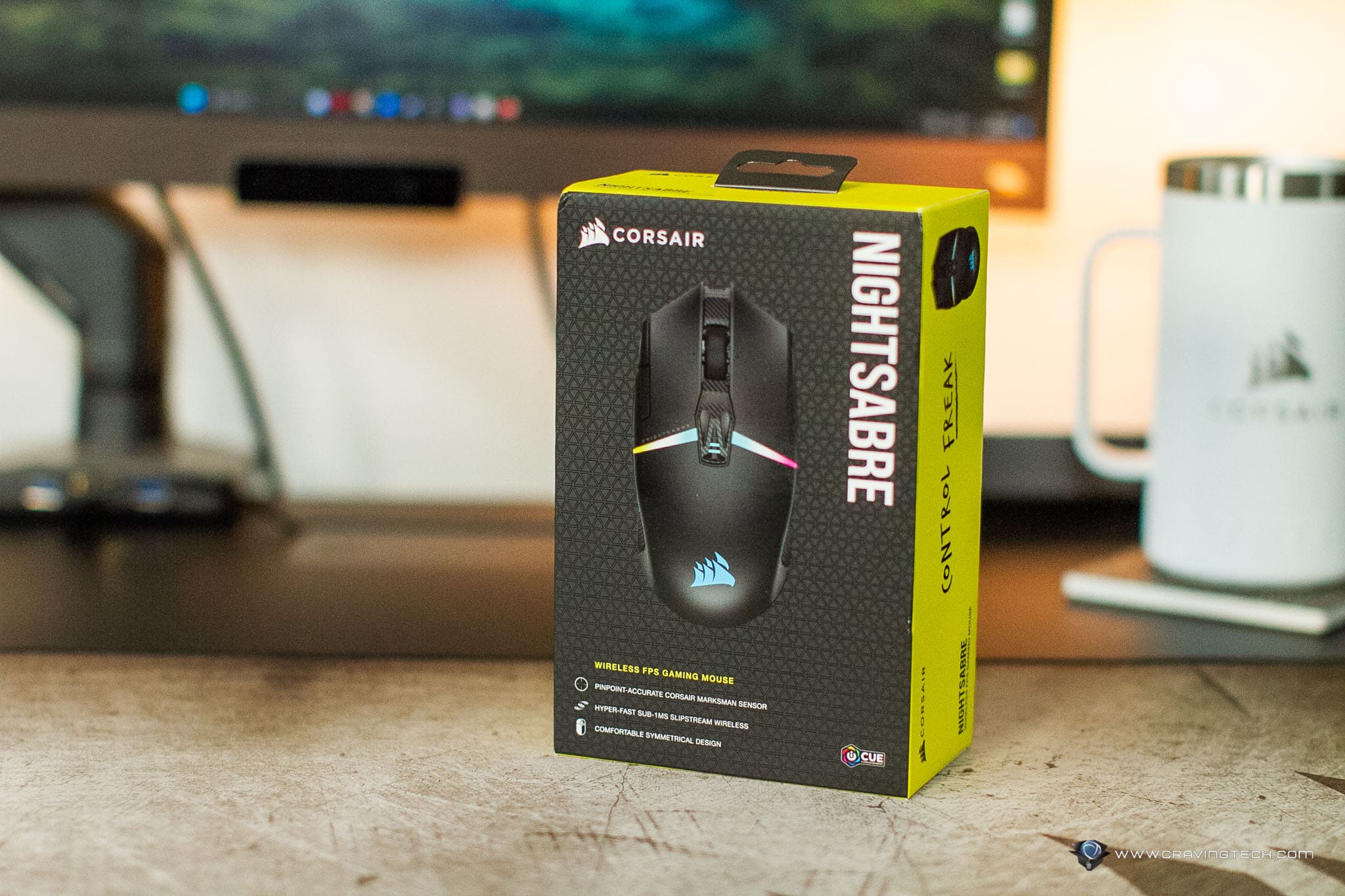 Corsair Nightsabre Wireless mouse review