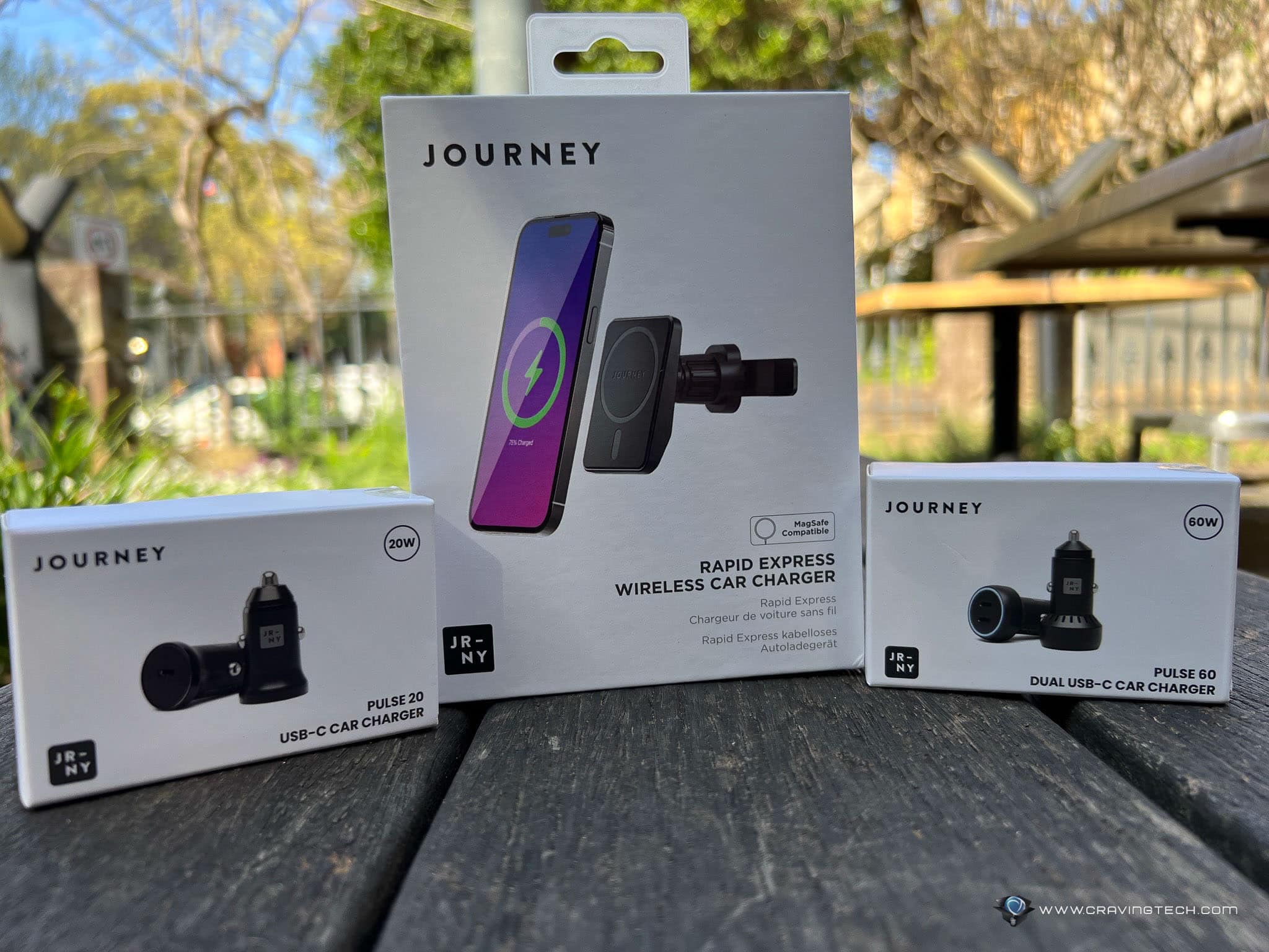 Charge your iPhone while driving with these accessories from JOURNEY