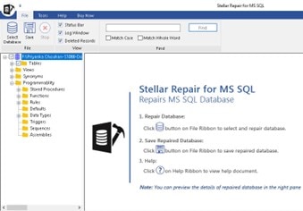 Stella Repair for MS SQL