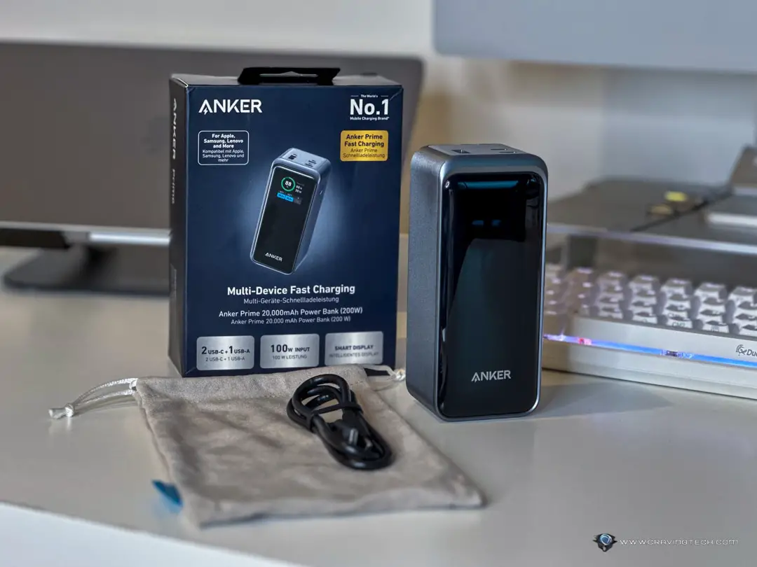 Anker Prime 20,000 mAh Powerbank Review - Your Multi-Device Charging Saviour