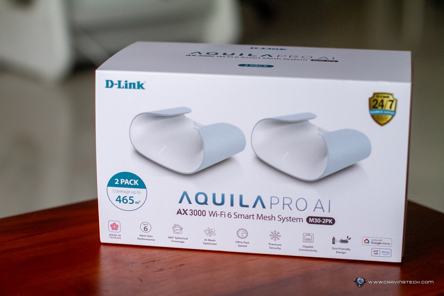 D-Link M30 Mesh Router Aquila Pro AI Review