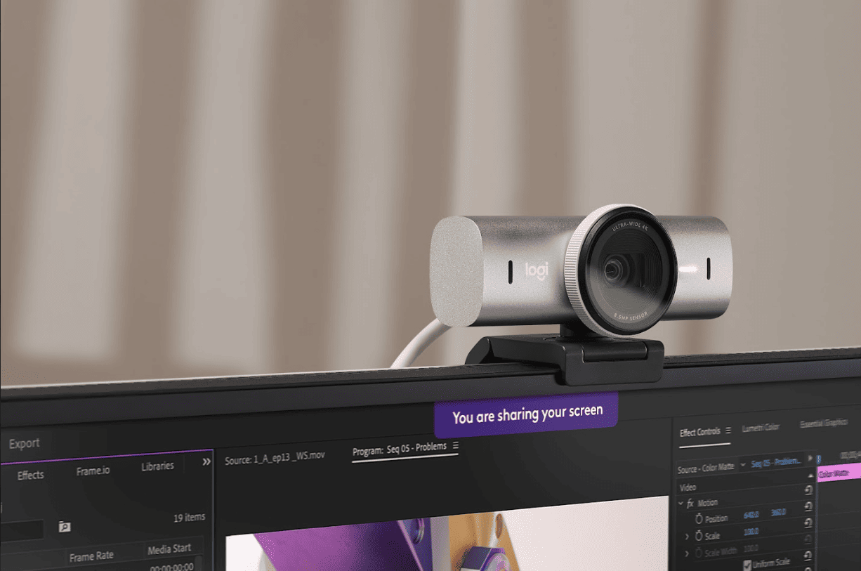 Logitech Releases Most Advanced Webcam for Creators and Professionals