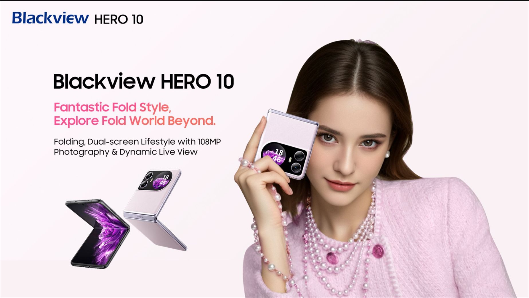 New Flip Phone Game Changer: Blackview HERO 10 Hits the Market for Under $450, with 108MP Camera, Dual Screens & Android Dynamic Island! 