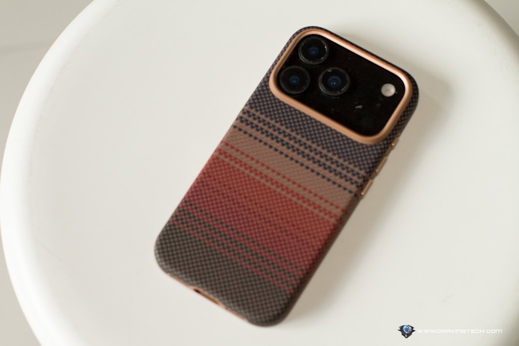 PITAKA Aramid Ultra Guard Case iPhone 17 Sunset-3